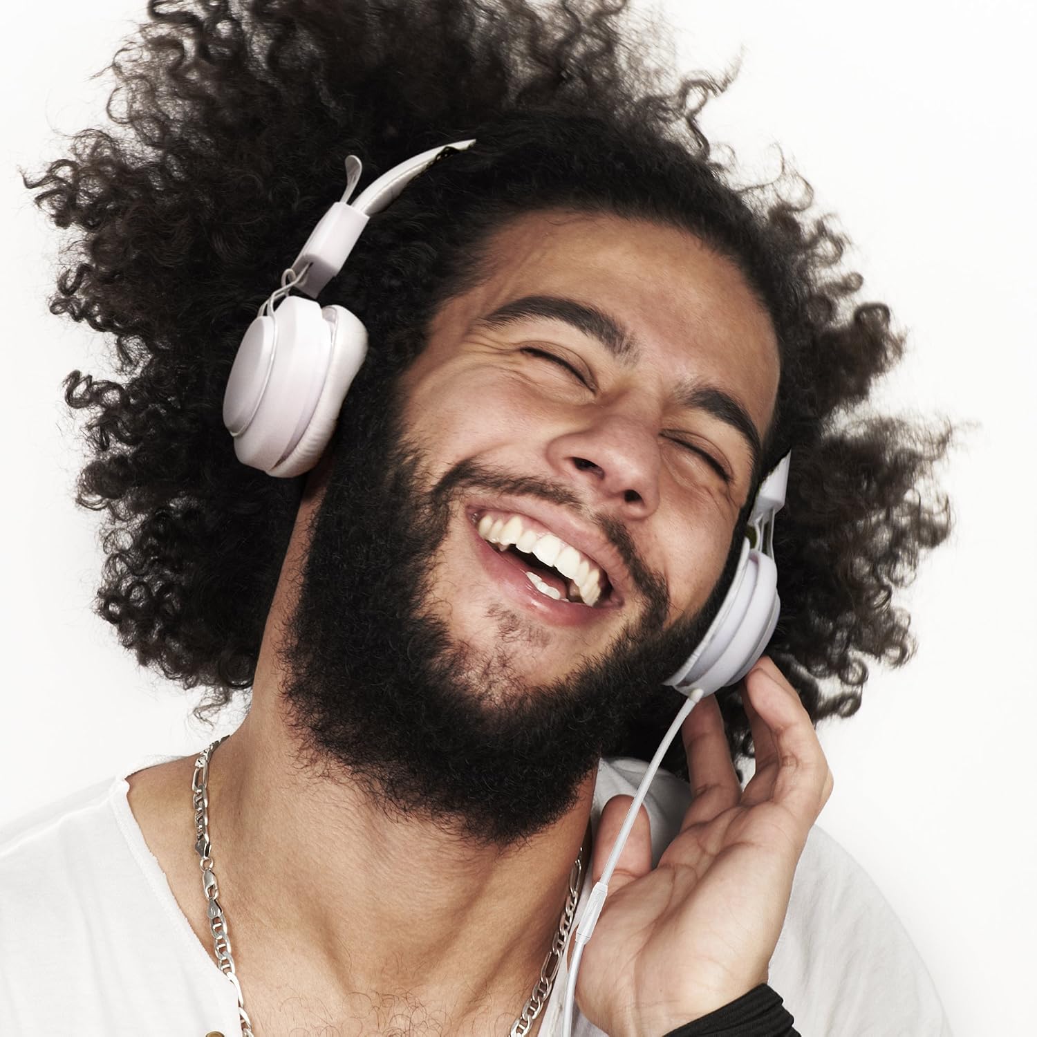 JLAB Audio Intro Premium On-Ear Headphones, with Universal Mic (Black) - Image 5
