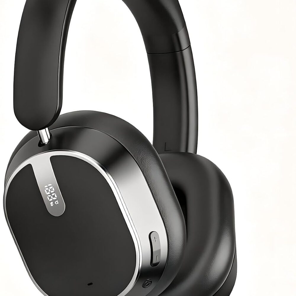 Hybrid Active Noise Cancelling Bluetooth Headphones Wireless Headphones